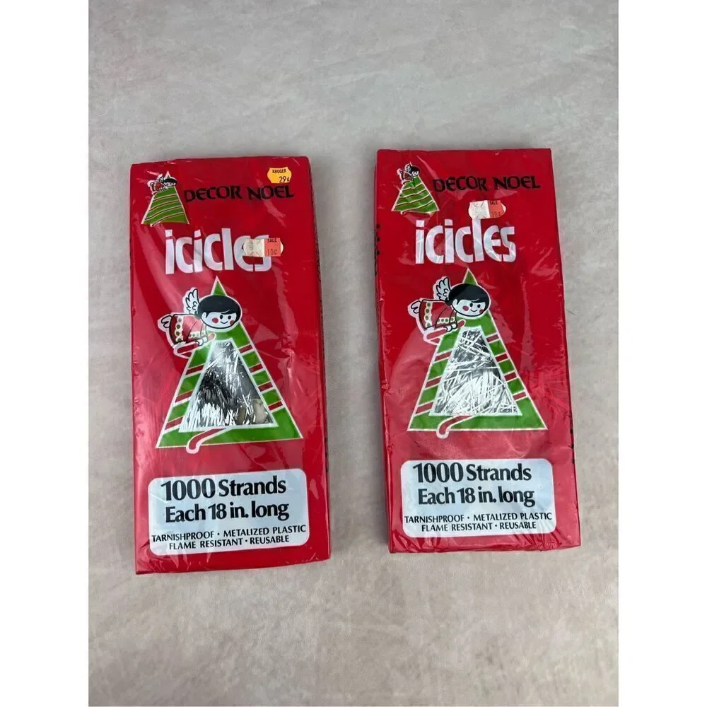Vintage Icicles Tinsel Strands 18